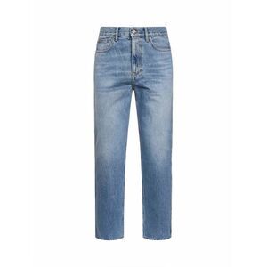Gucci Men Light Blue Cotton Denim Slim-Fit Jeans
